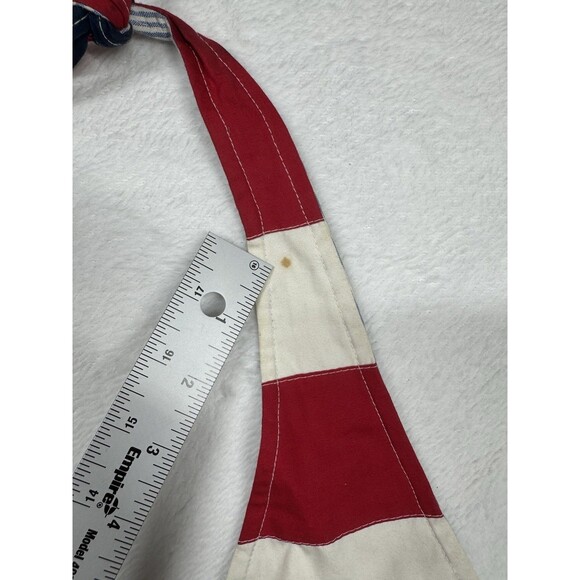 Vintage 90s Tommy Hilfiger American Flag Halter Top Women's Large Reversible NWT - Picture 13 of 14